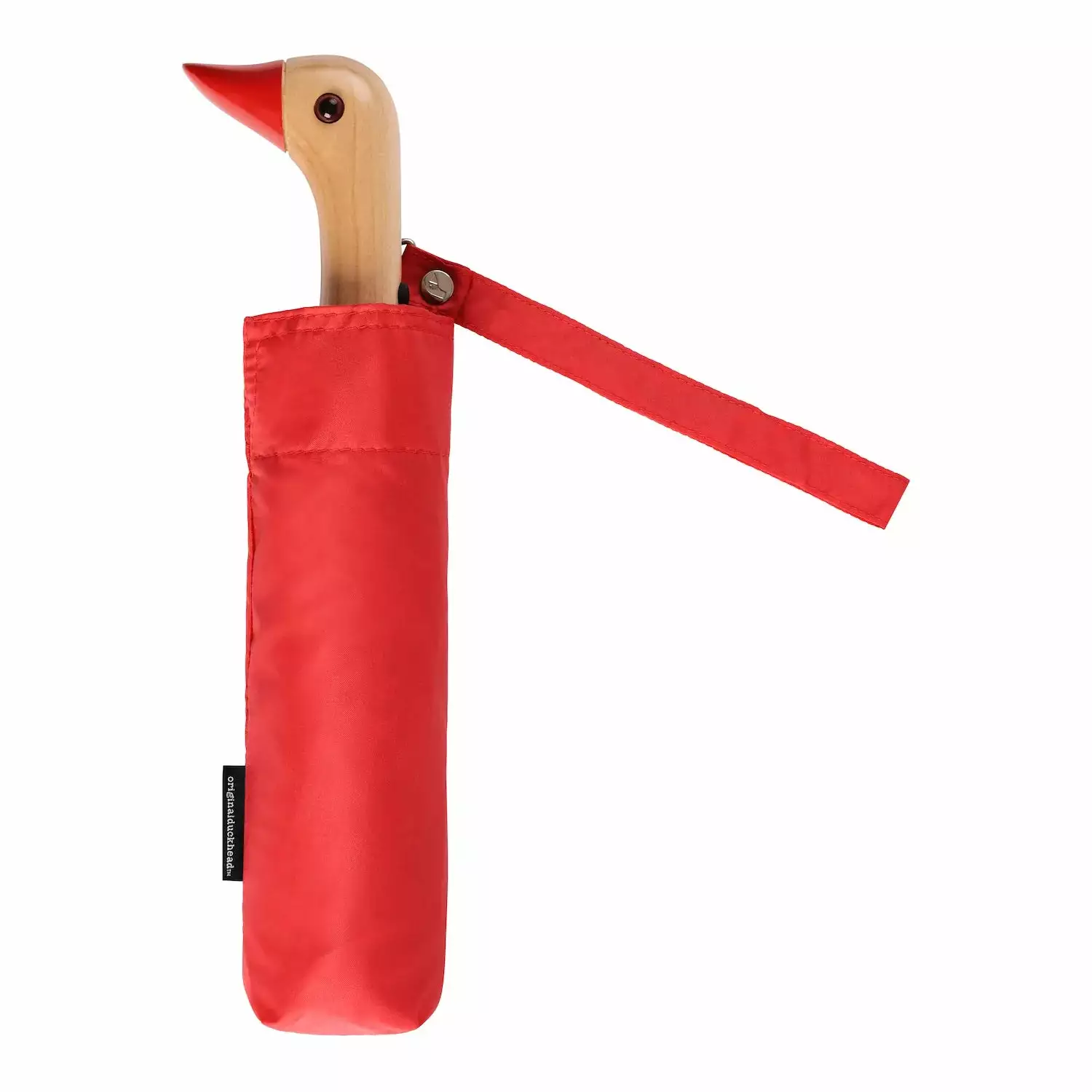 ODH Ltd (Original Duckhead) Red Eco-Friendly Duckhead Umbrella 3 ODH Ltd (Original Duckhead) Red Eco-Friendly Duckhead Umbrella