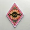 Rebecca Strickson Rebels Get Results Embroidered Patch -Prints shop patch 2