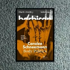 Opal Print (Bath) Ltd Carolee Schneemann Exhibition Poster