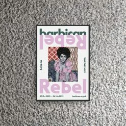 Opal Print (Bath) Ltd Soheila Sokhanvari - Rebel Rebel Exhibition Poster