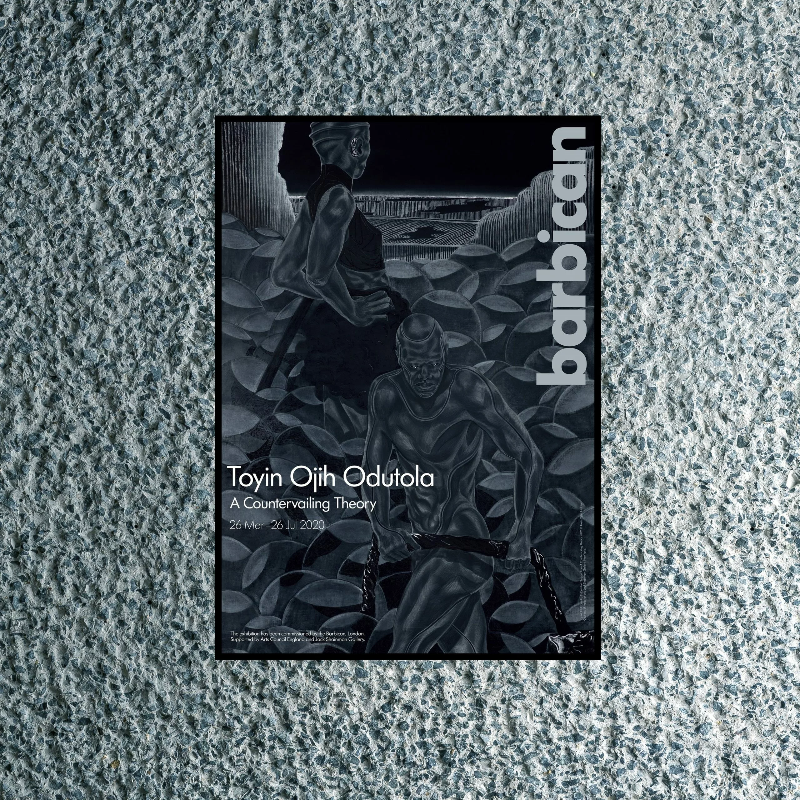 Barbican Marketing Toyin Ojih Odutola Exhibition Poster 3 Barbican Marketing Toyin Ojih Odutola Exhibition Poster