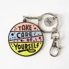 PUNKY PINS Take Care Of Yourself Enamel Keyring -Prints shop thumbnailX3I4KTYX